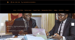 Desktop Screenshot of henrysamuelson.com